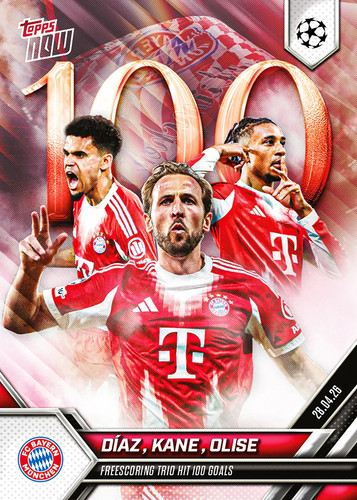 Topps now ucl 2025 card - now,